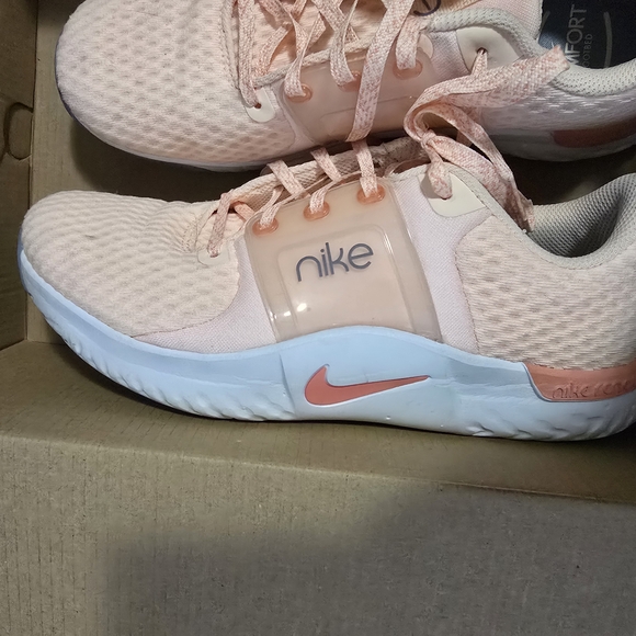Nike Pink and White Sneakers - Picture 4 of 7